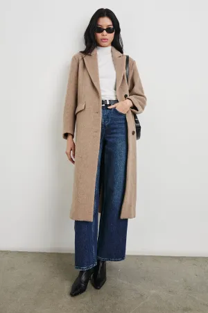 OPERA COAT - HEATHER LATTE Rails