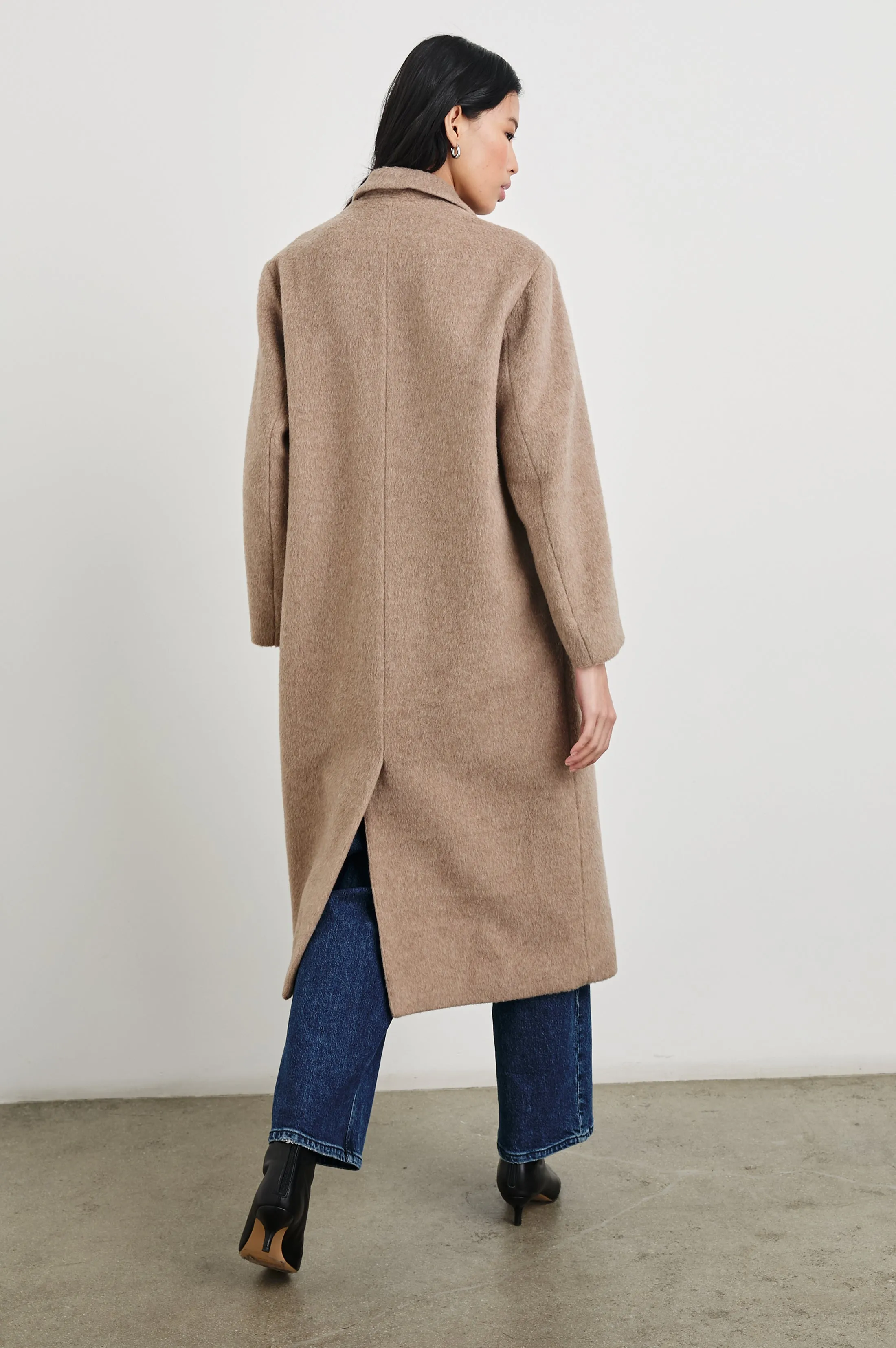 OPERA COAT - HEATHER LATTE Rails
