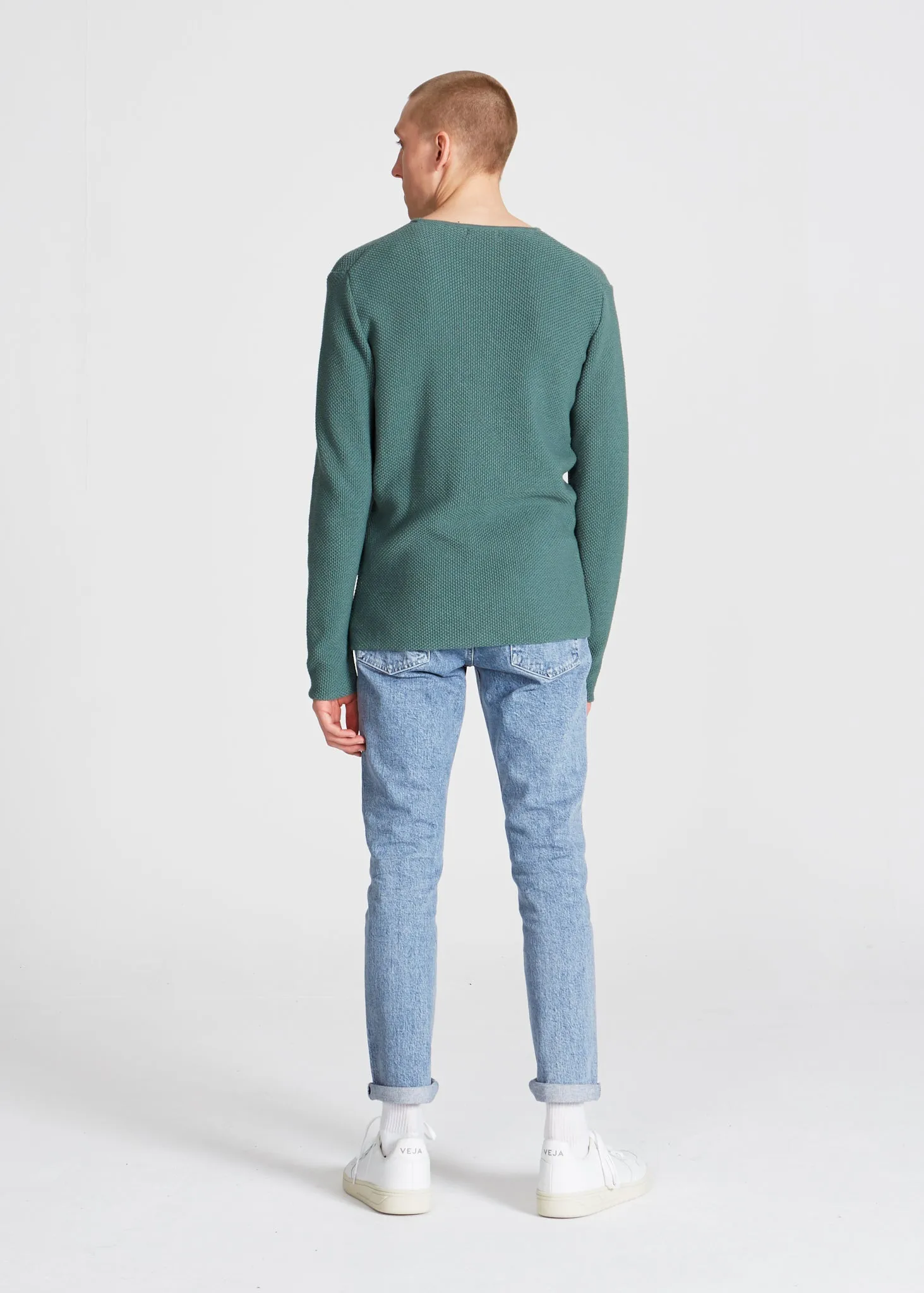 Organic Cotton Knit Sweater COLE - Mint Givn Berlin