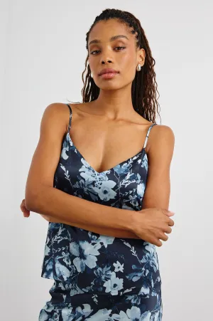 PAOLA TOP - INDIGO BLOSSOMS Rails