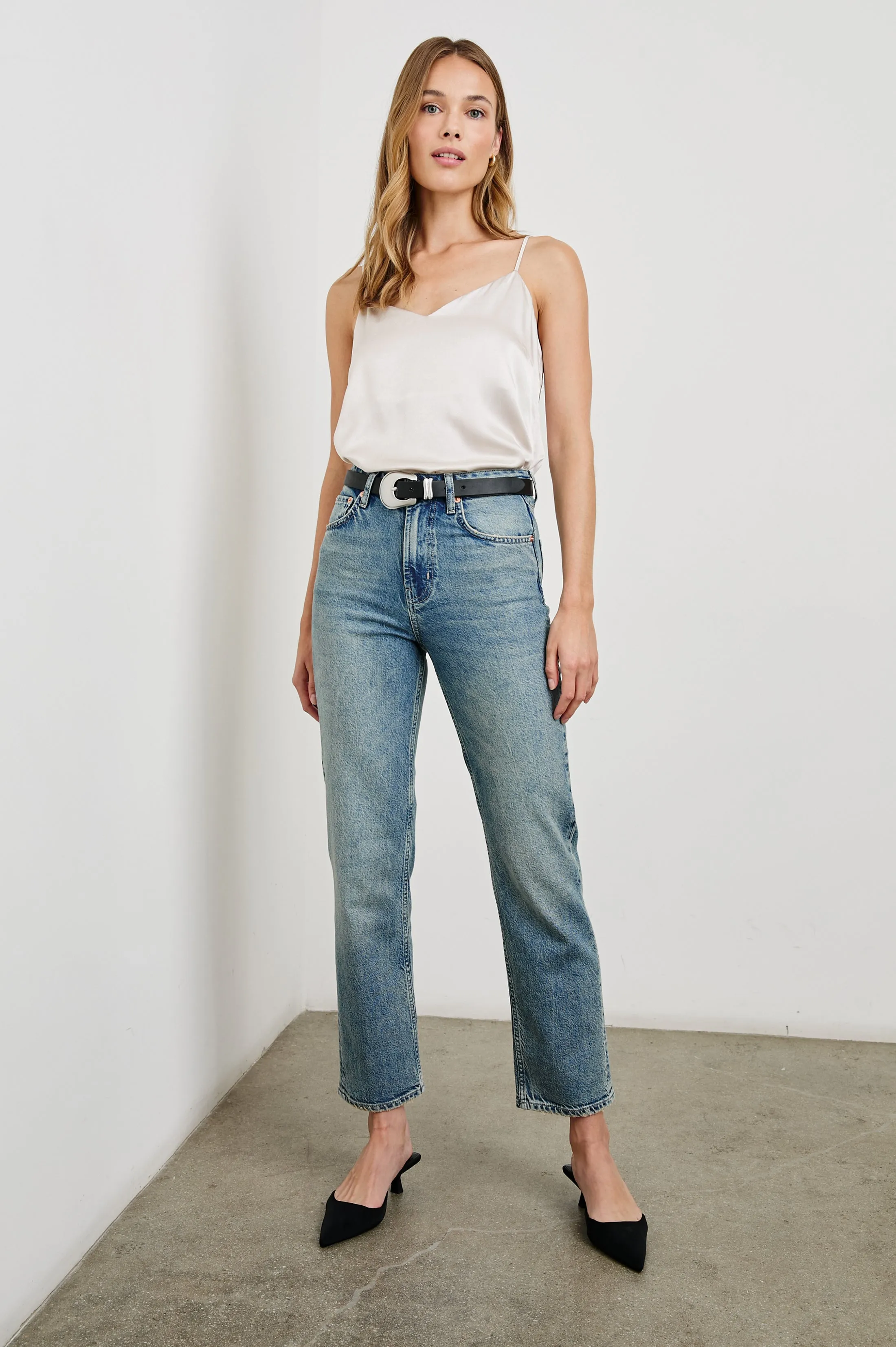 PAOLA TOP - IVORY Rails