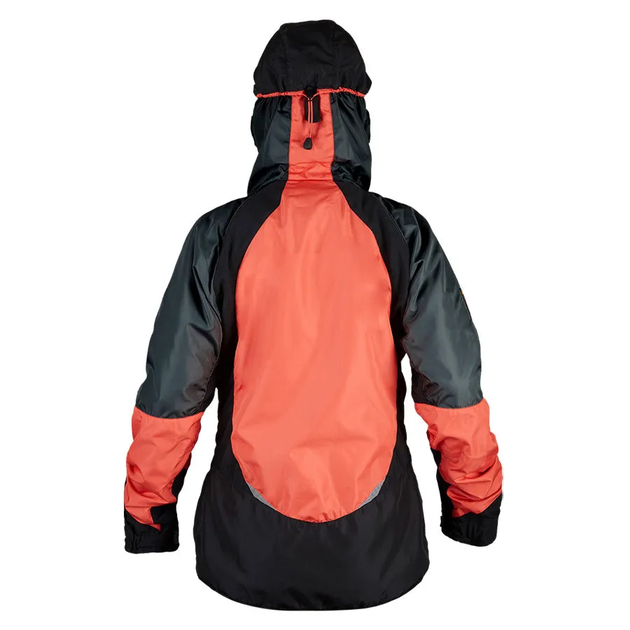 Paramo Womens Velez Evolution Hybrid Smock Hot Coral / Steel / Black
