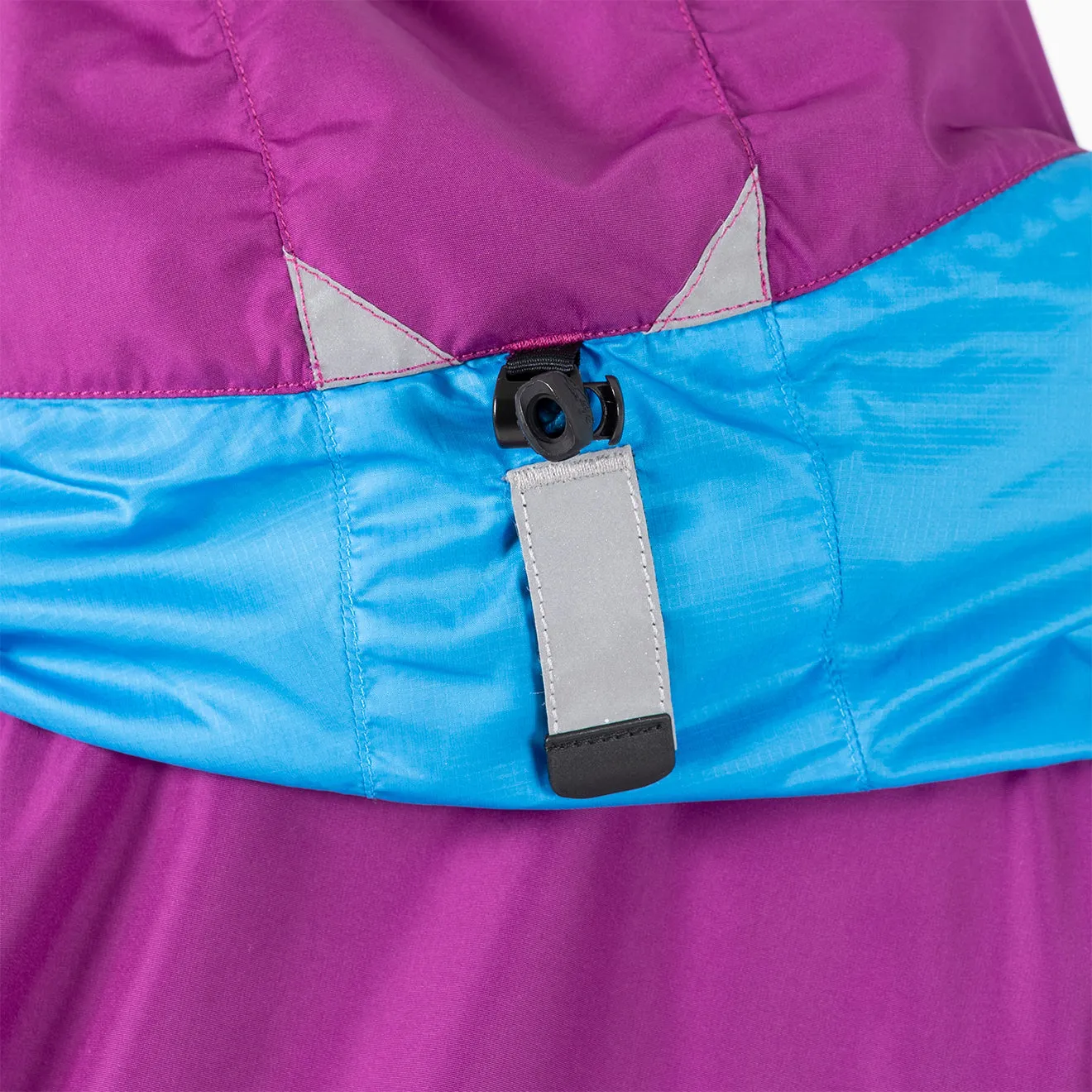 Paramo Womens Velez Jacket Foxglove / Neon Blue