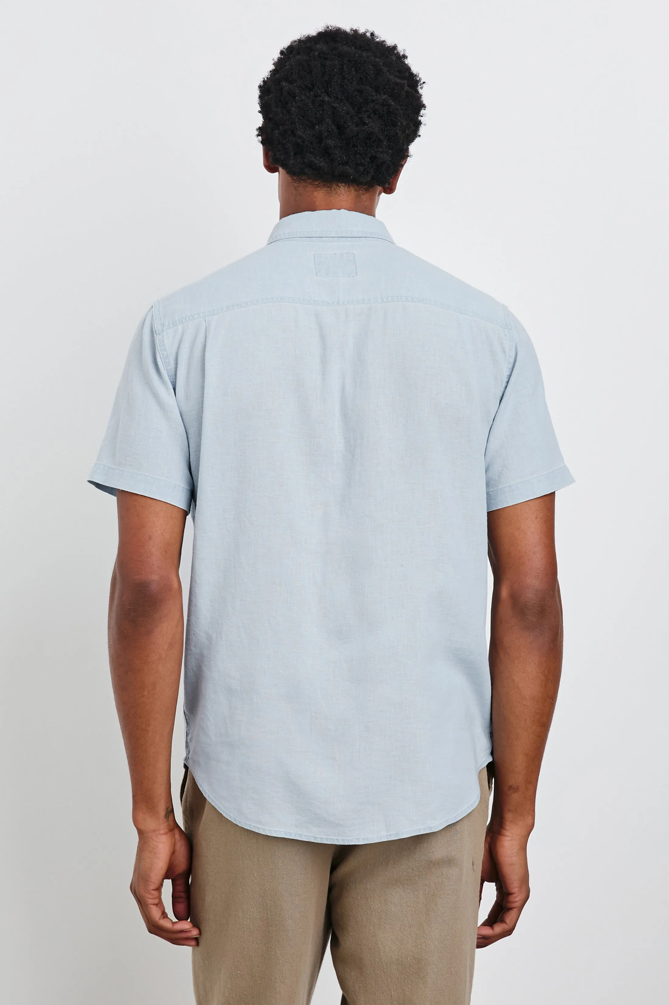 PAROS SHIRT - BLUE LAGOON Rails