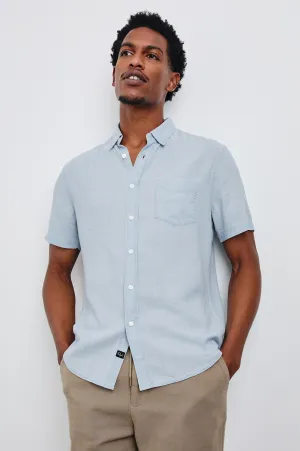 PAROS SHIRT - BLUE LAGOON Rails