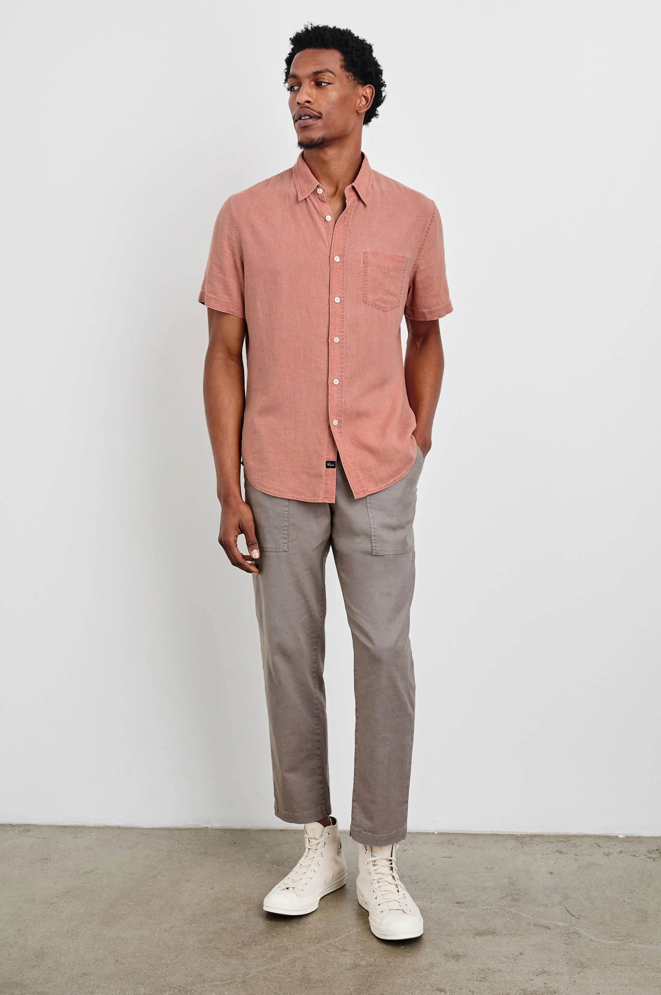 PAROS SHIRT - DESERT ROSE Rails