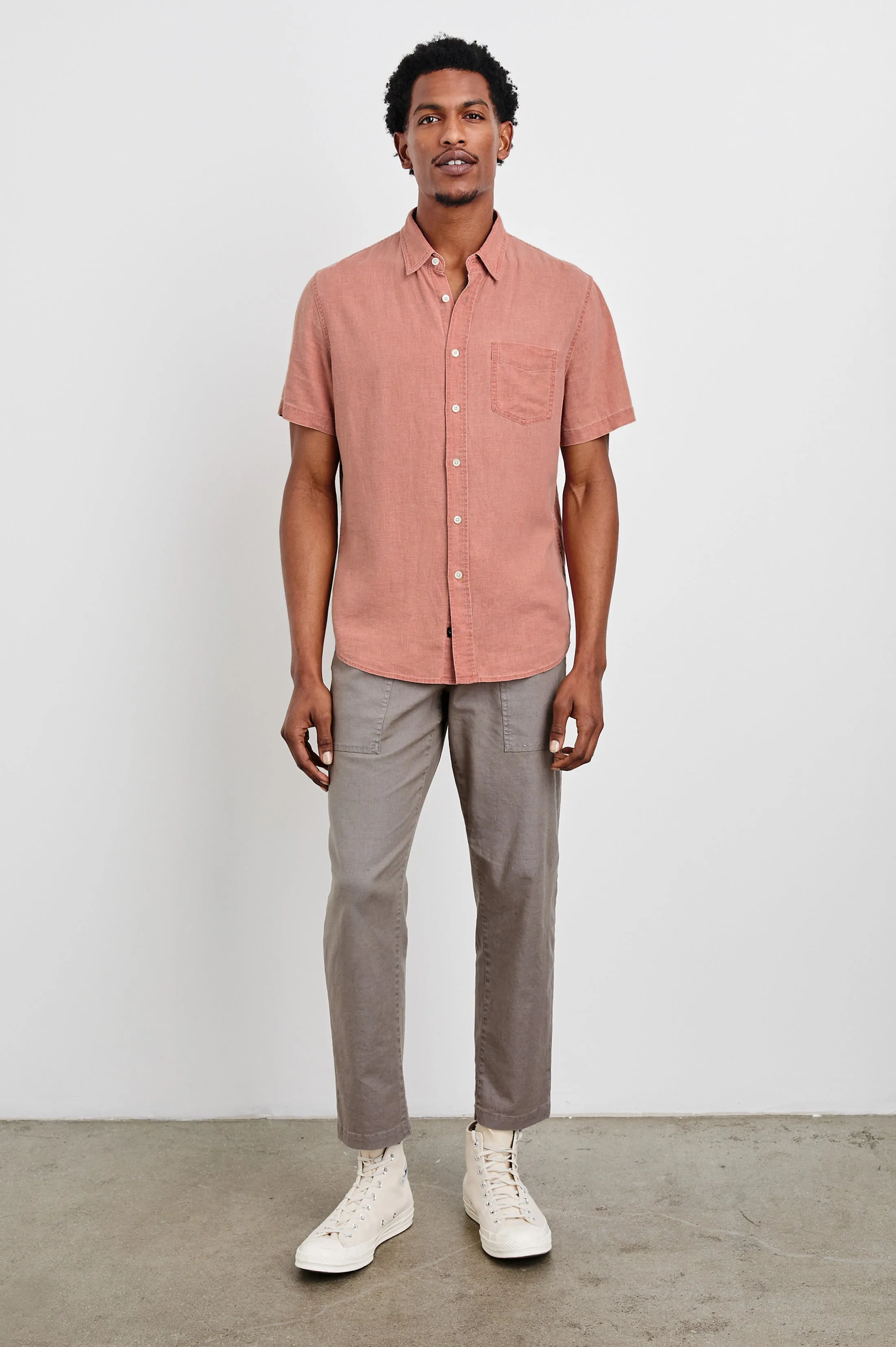 PAROS SHIRT - DESERT ROSE Rails