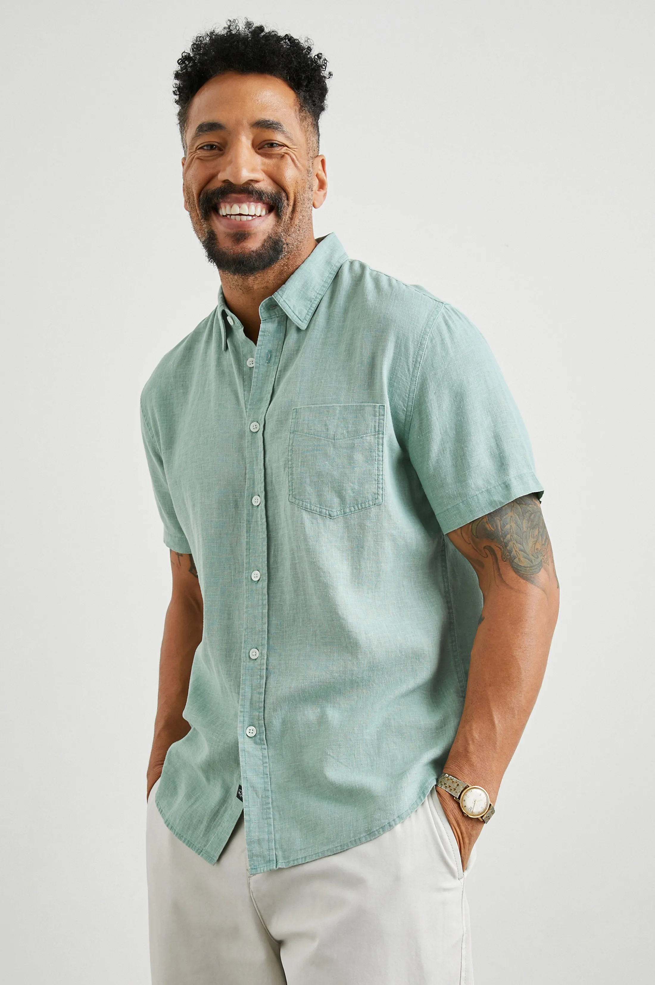 PAROS SHIRT - JADE Rails