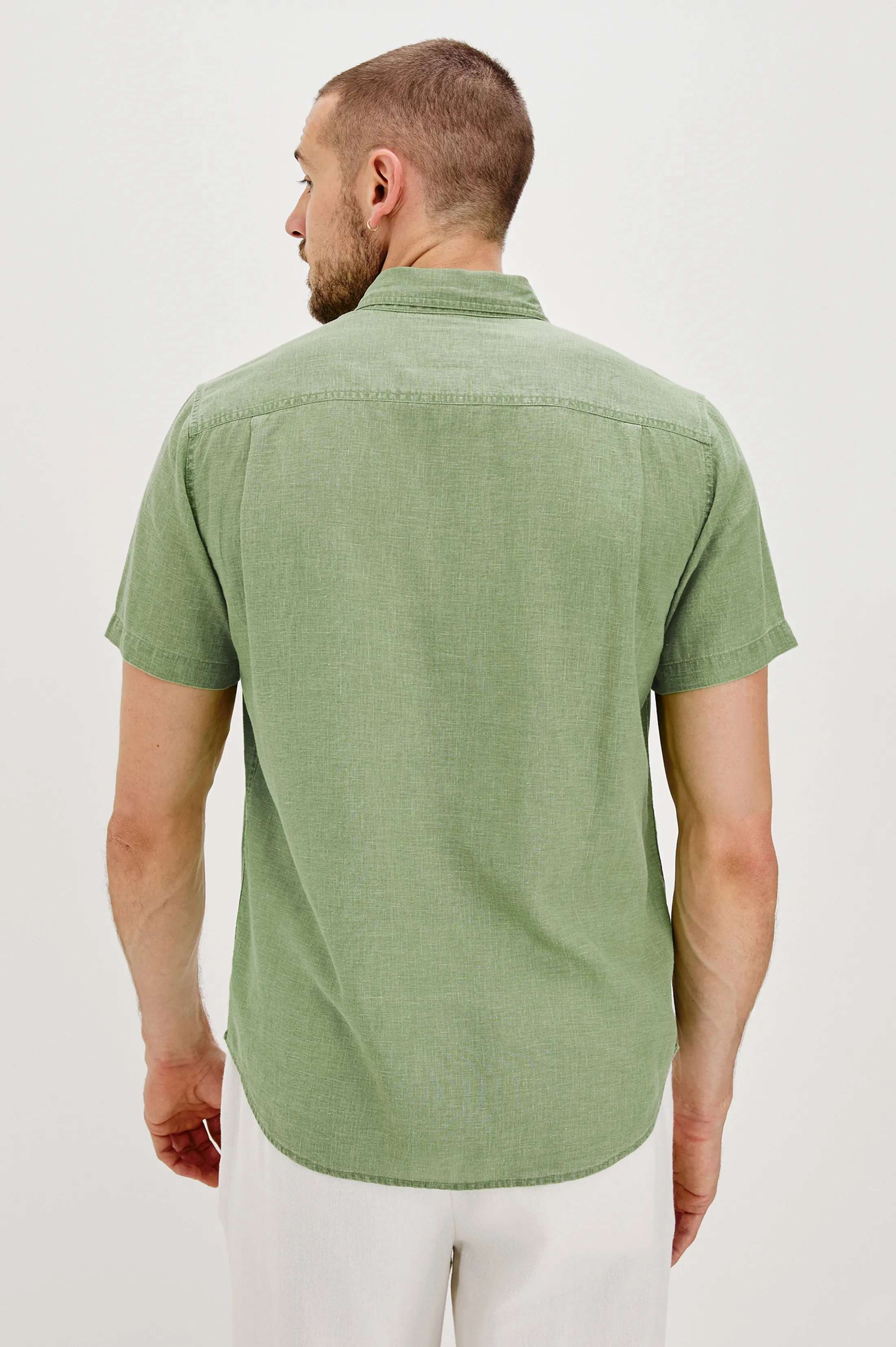PAROS SHIRT - MATCHA Rails