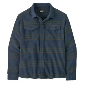 Patagonia Fjord Flannel Shirt Treelined / Smolder Blue