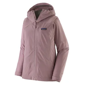 Patagonia Womens Boulder Fork Rain Jacket Stormy Mauve