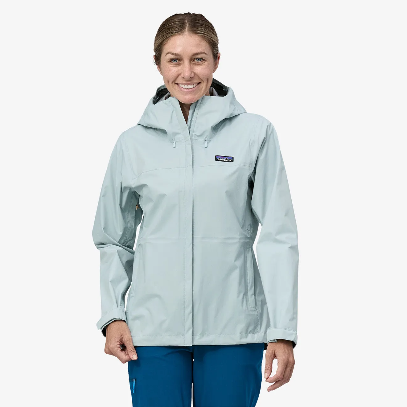 Patagonia Womens Torrentshell 3L Jacket Chilled Blue