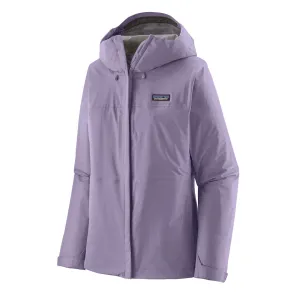 Patagonia Womens Torrentshell 3L Rain Jacket Concrete Purple