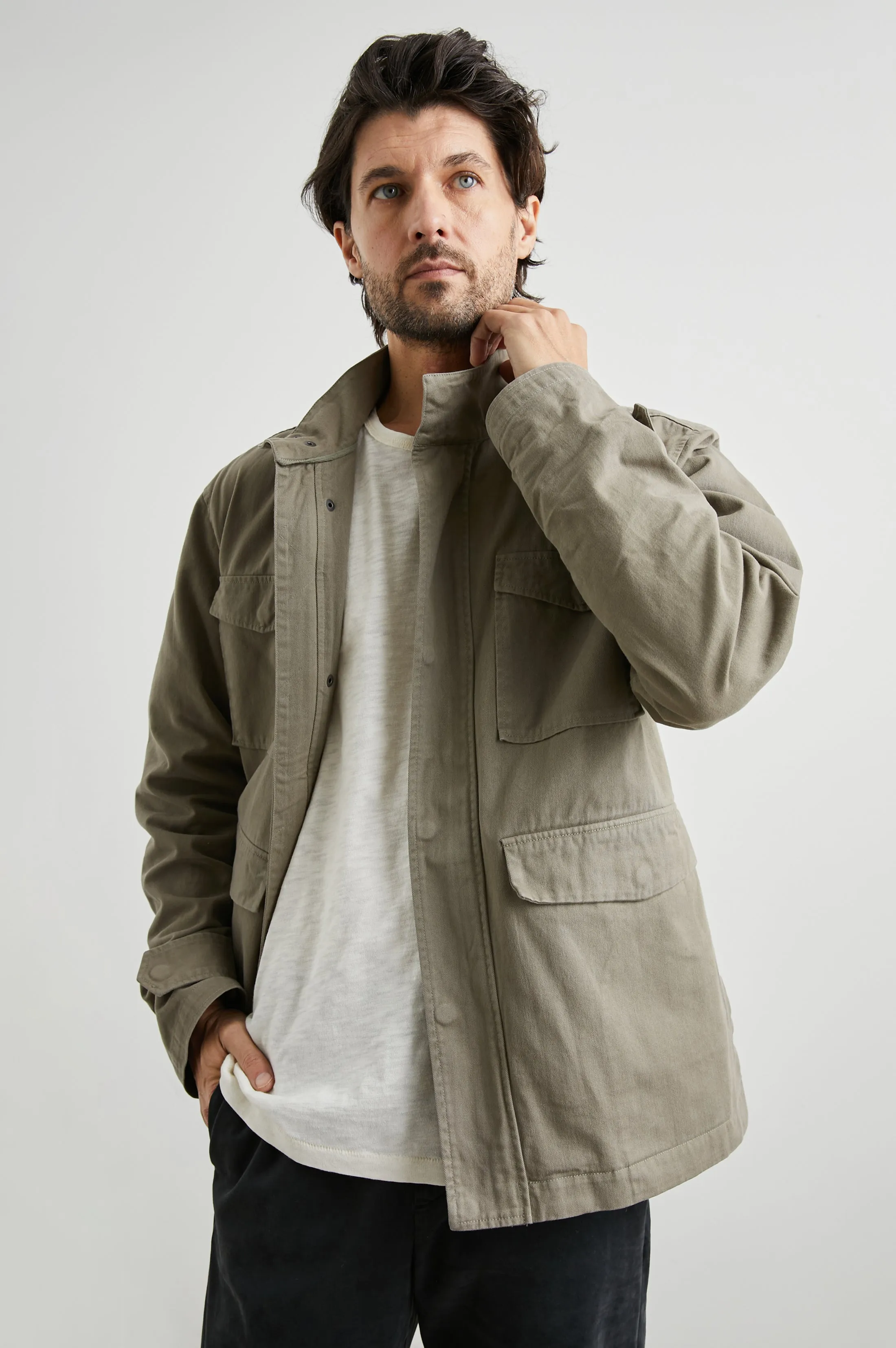PAULSEN JACKET - SAGE Rails