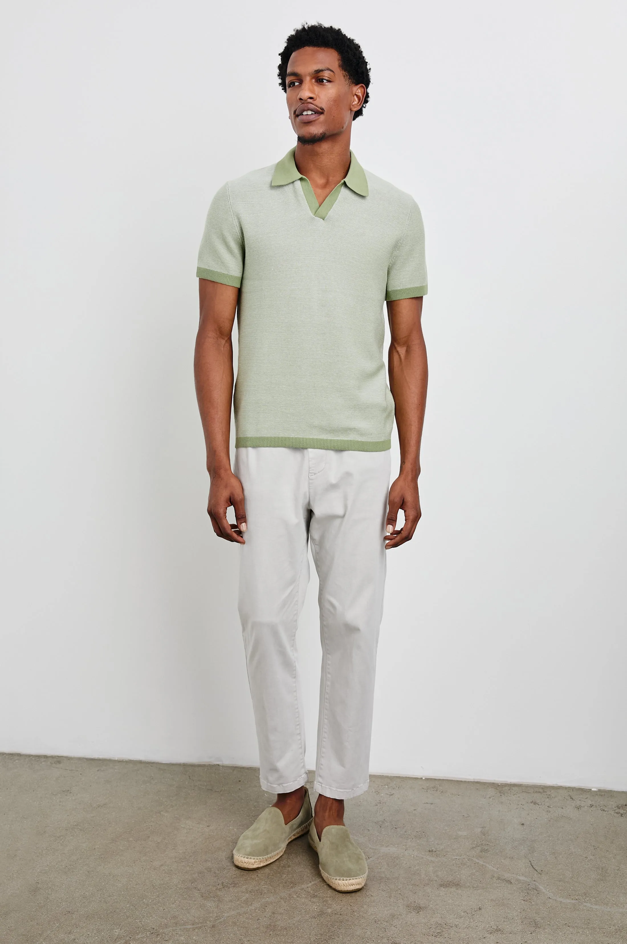PEARSON POLO SHIRT - FERN Rails