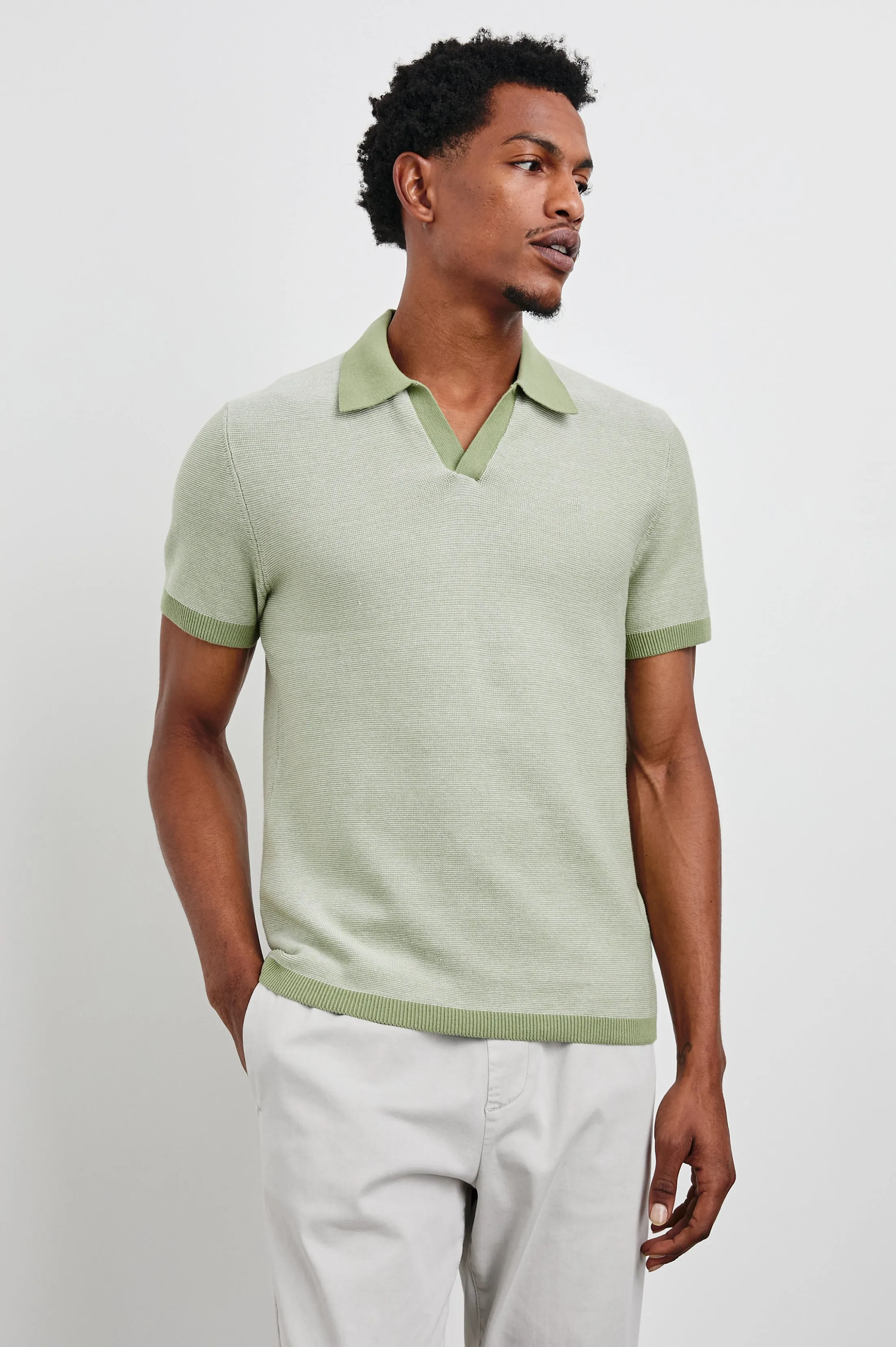 PEARSON POLO SHIRT - FERN Rails