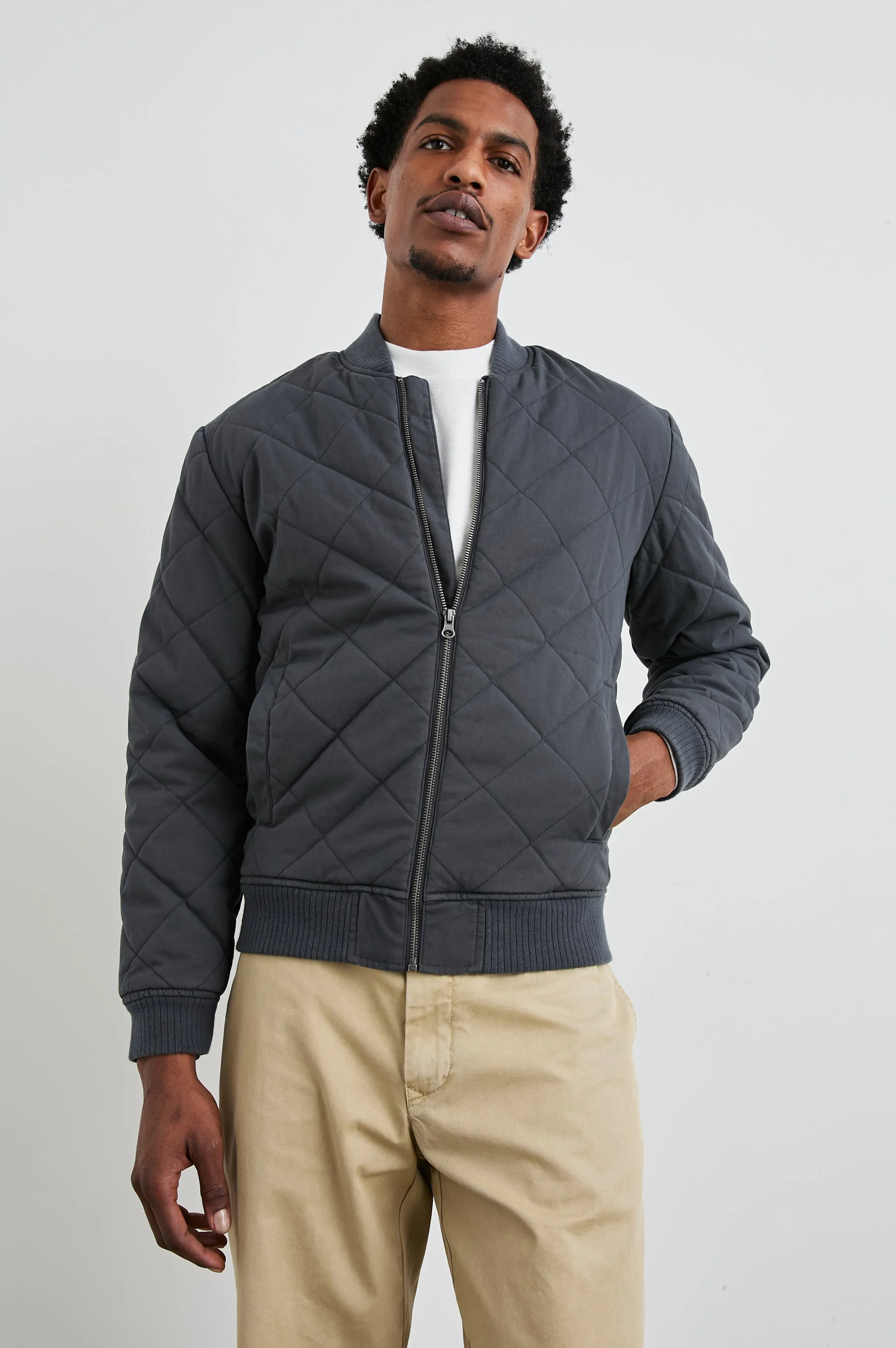 PENINSULA JACKET - OBSIDIAN Rails