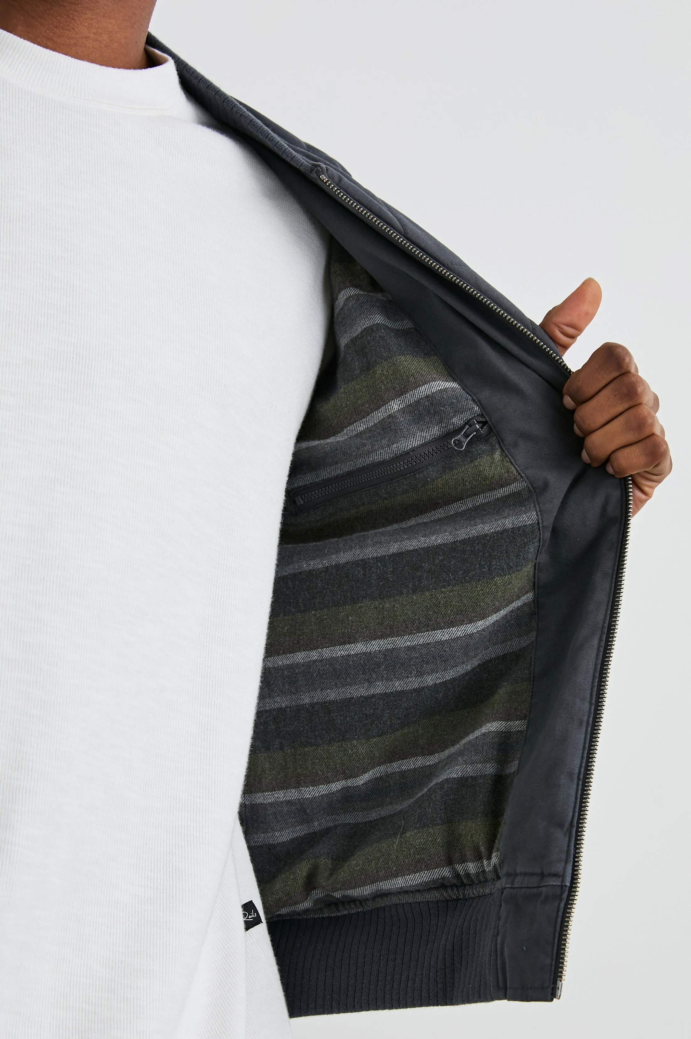 PENINSULA JACKET - OBSIDIAN Rails