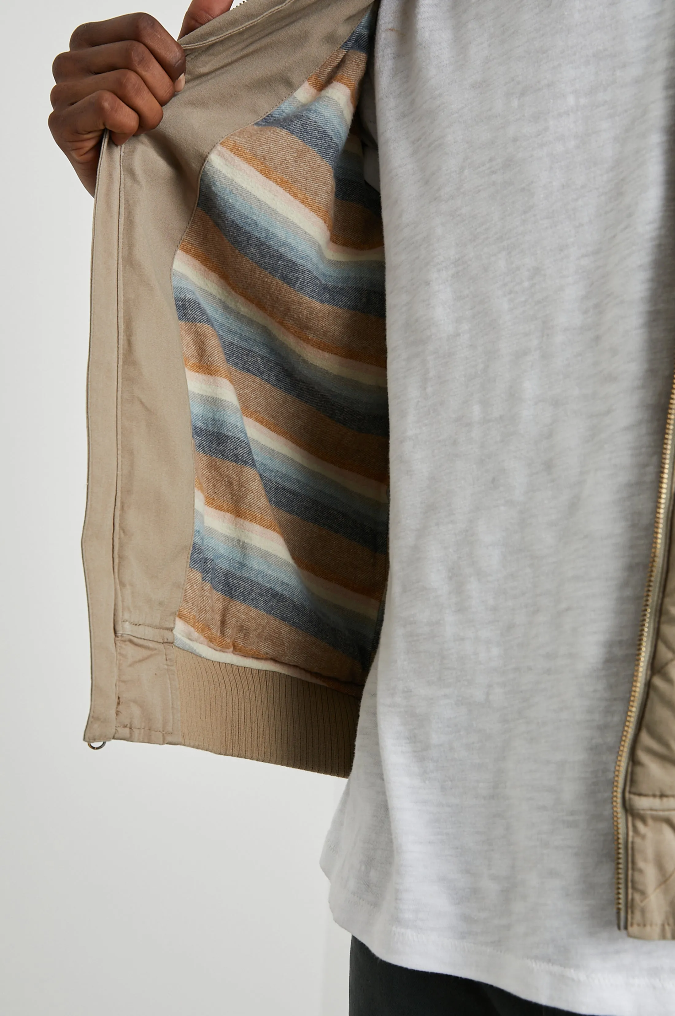 PENINSULA JACKET - VINTAGE KHAKI Rails