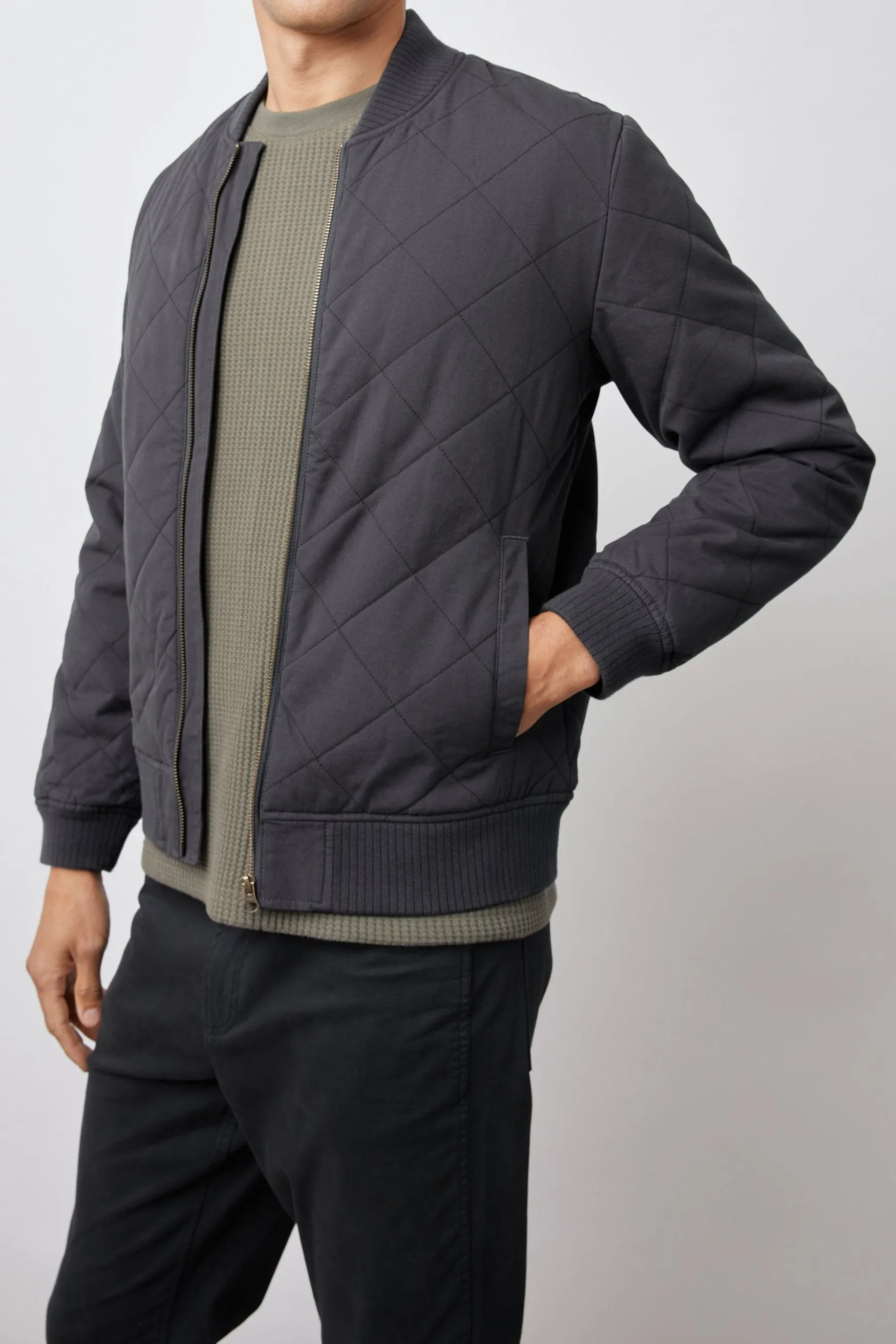 PENINSULA JACKET - WASHED BLACK Rails