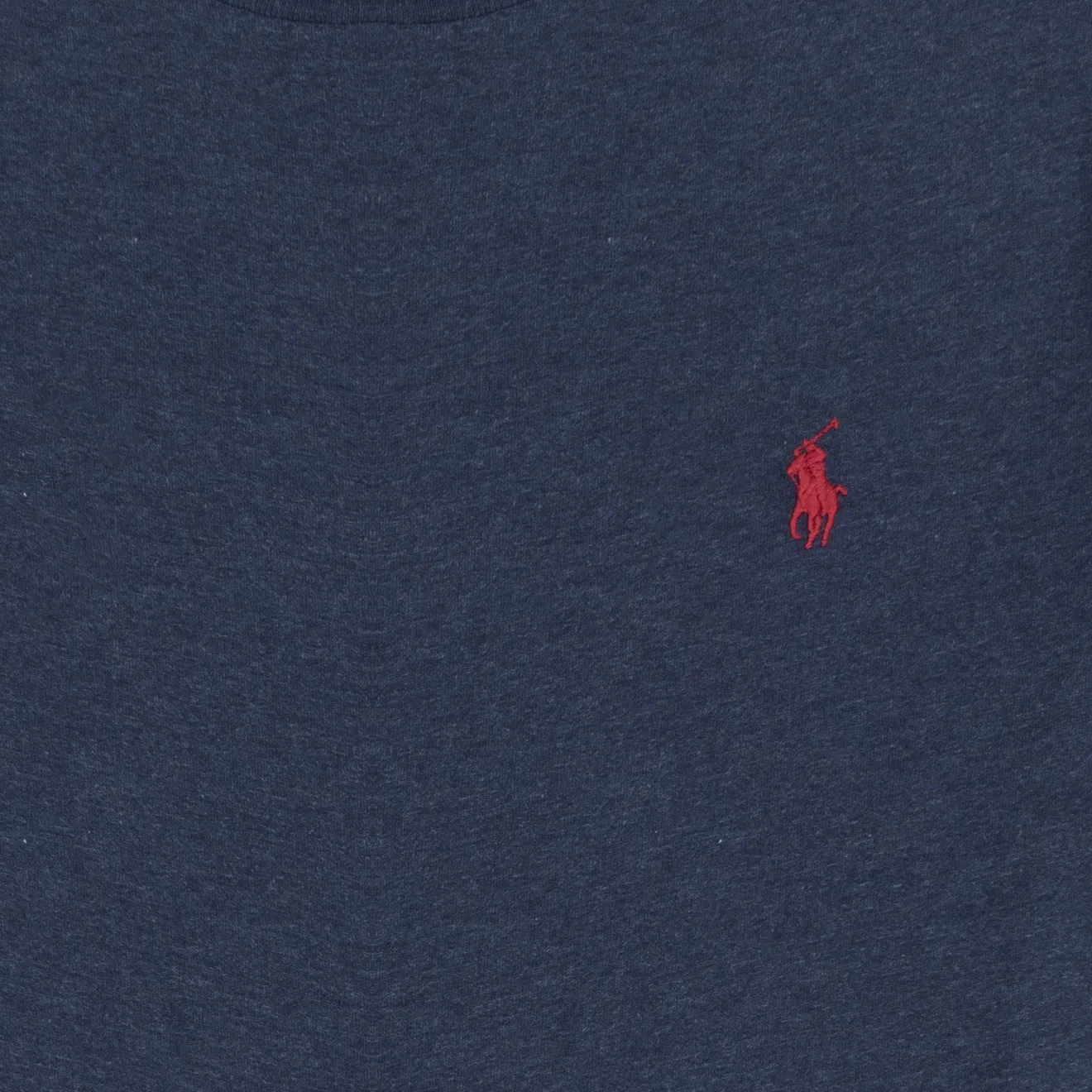 Polo Ralph Lauren Custom Slim Fit Cotton T-Shirt Medieval Blue Heather