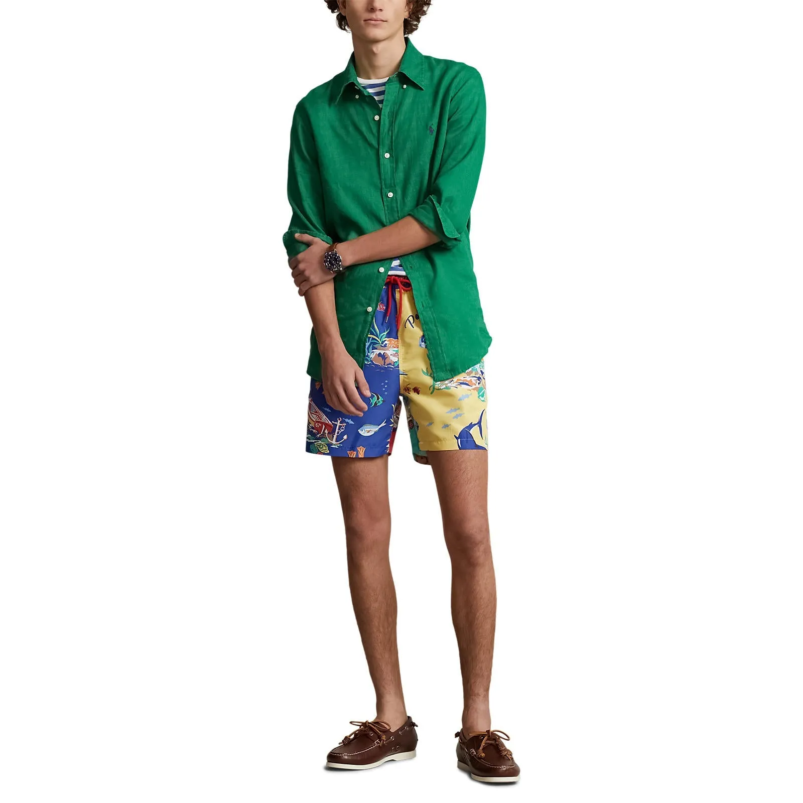 Polo Ralph Lauren - Linen Shirt - Athletic Green