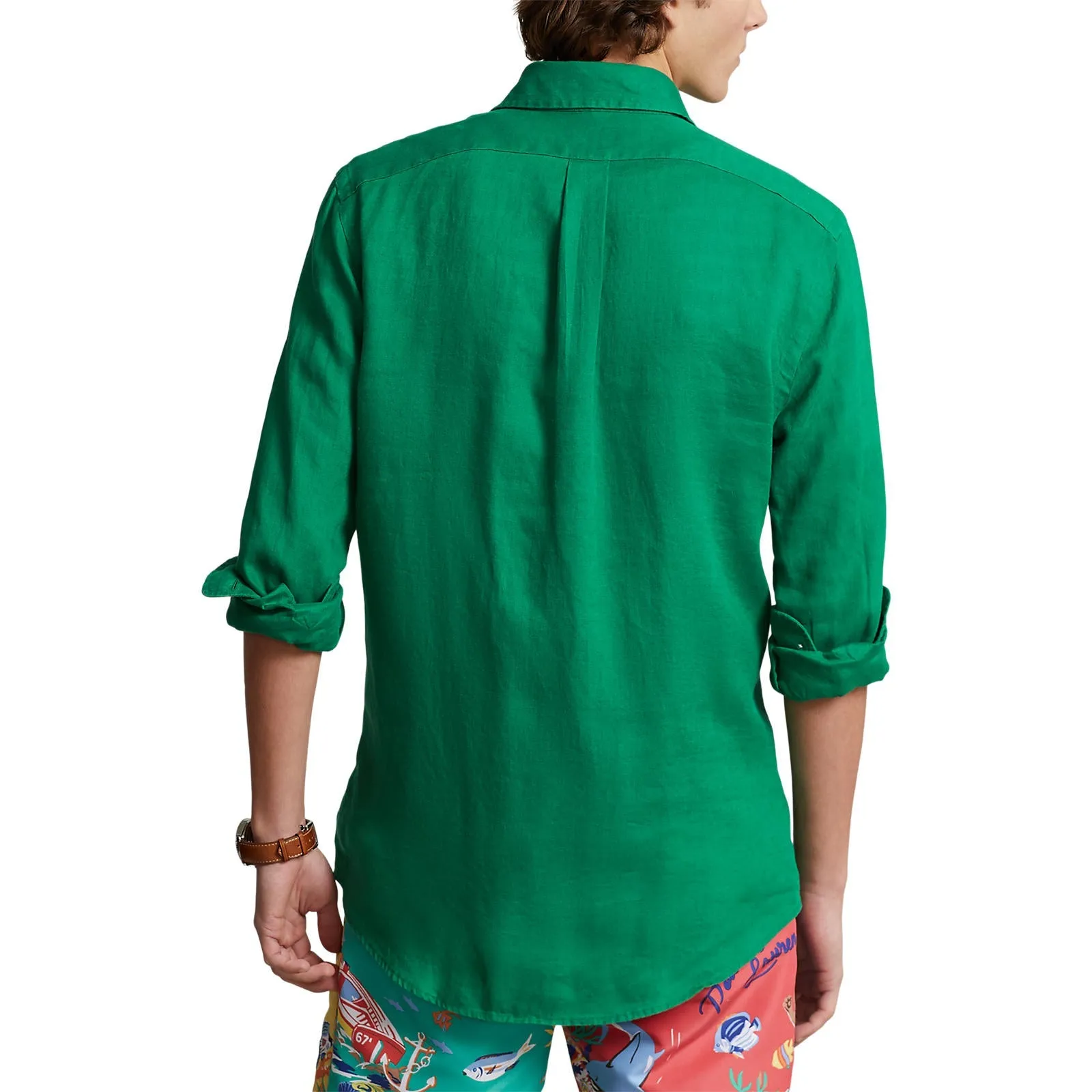 Polo Ralph Lauren - Linen Shirt - Athletic Green