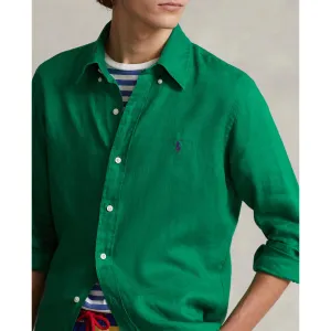 Polo Ralph Lauren - Linen Shirt - Athletic Green