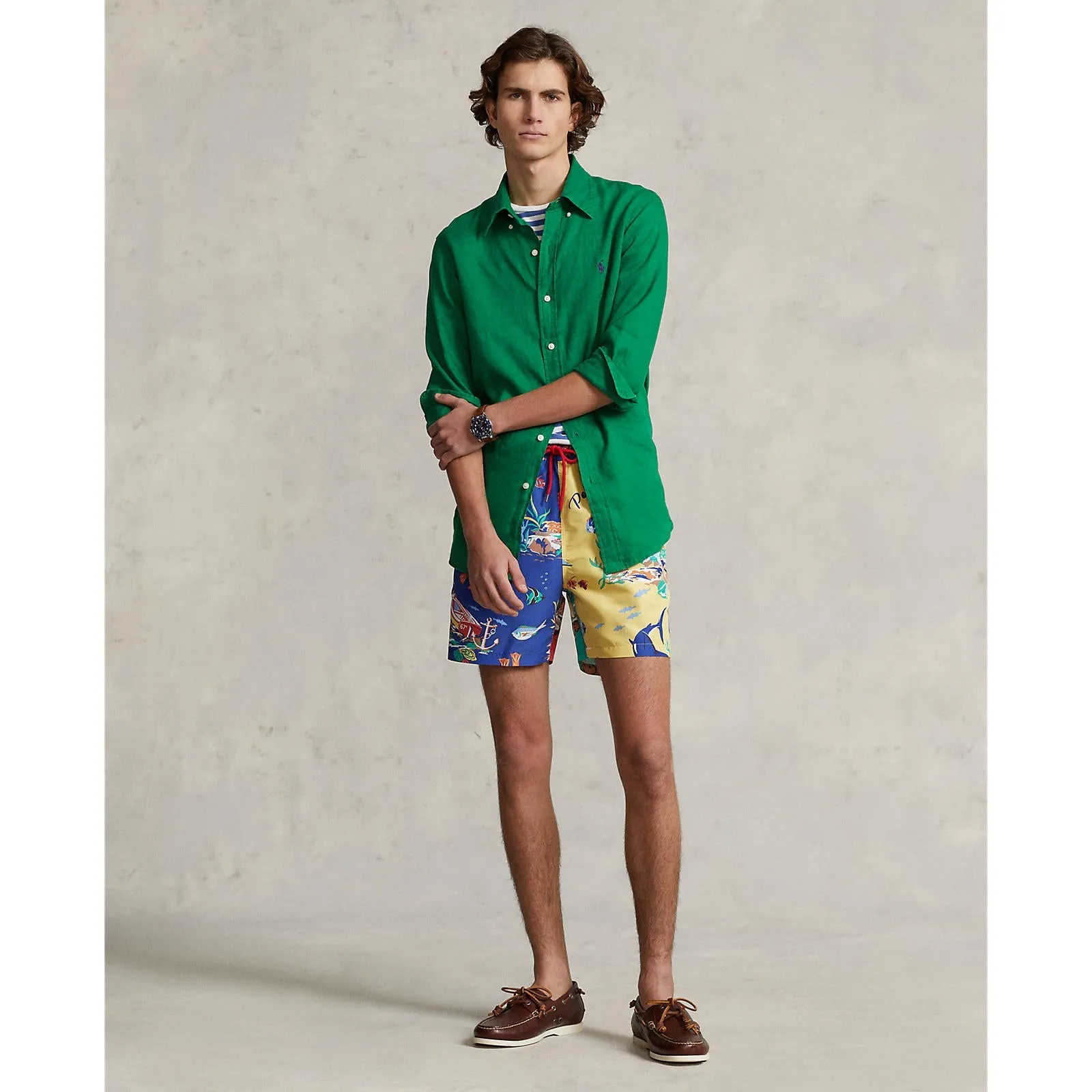 Polo Ralph Lauren - Linen Shirt - Athletic Green