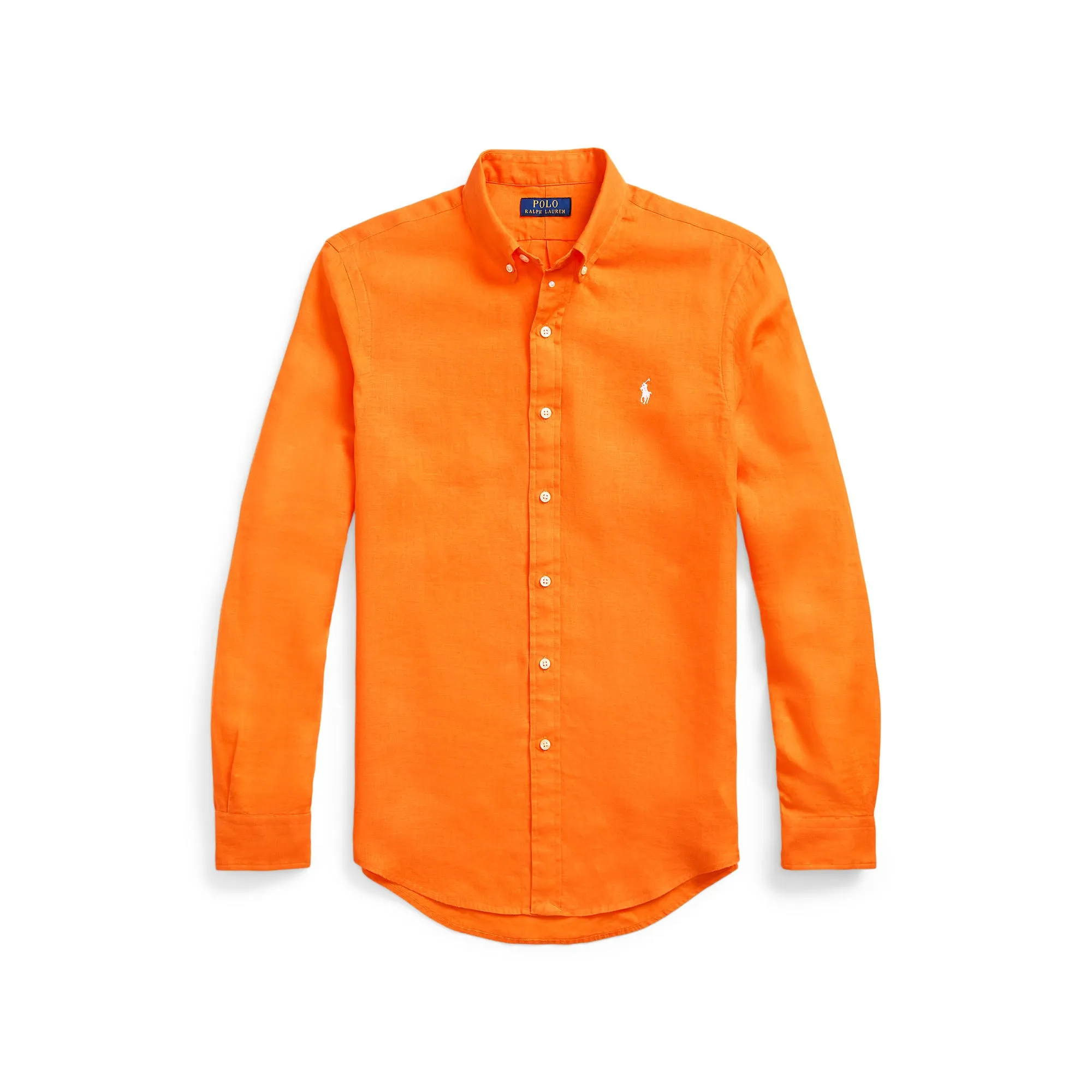 Polo Ralph Lauren - Linen Shirt - Bright Signal Orange