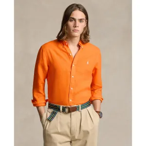 Polo Ralph Lauren - Linen Shirt - Bright Signal Orange