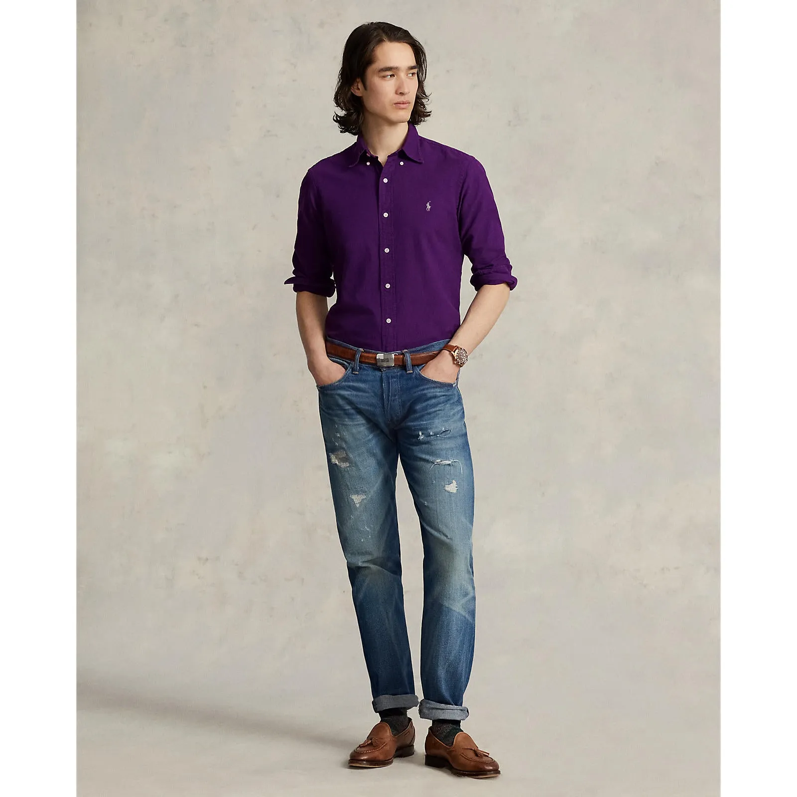 Polo Ralph Lauren - Oxford Shirt - Branford Purple
