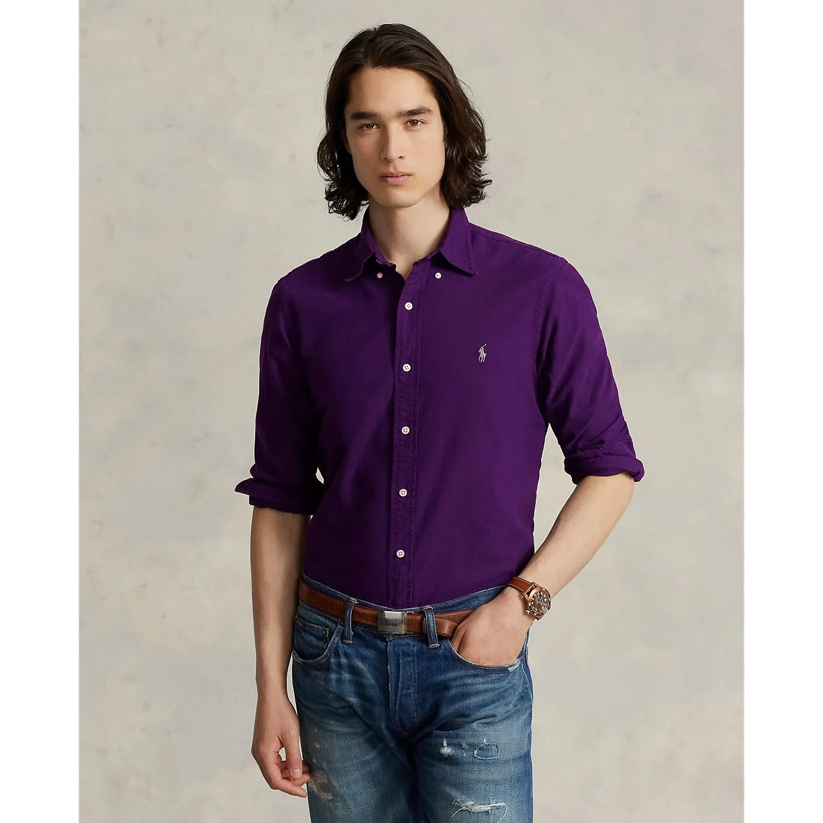 Polo Ralph Lauren - Oxford Shirt - Branford Purple