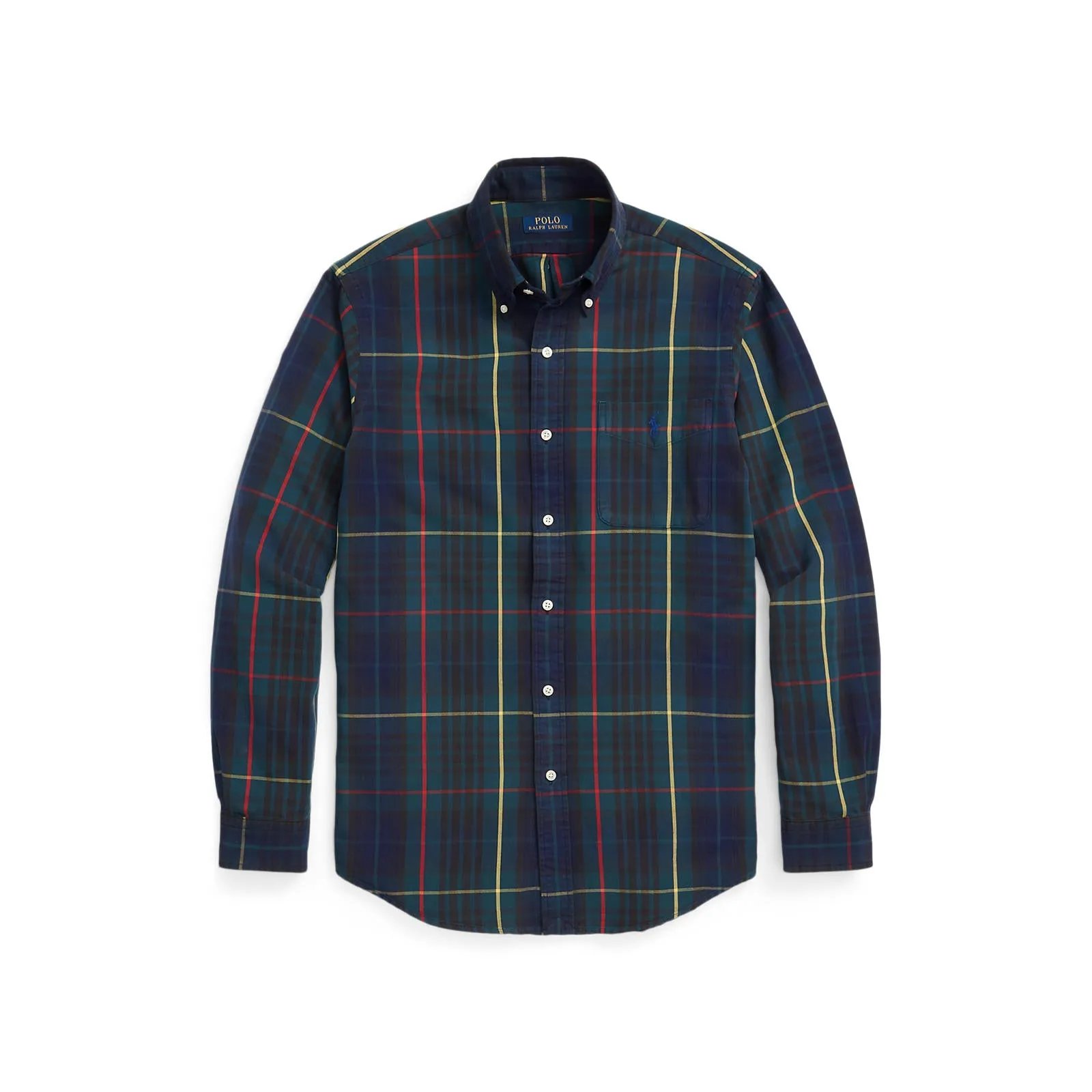 Polo Ralph Lauren - Oxford Shirt - Plaid - Green/Navy