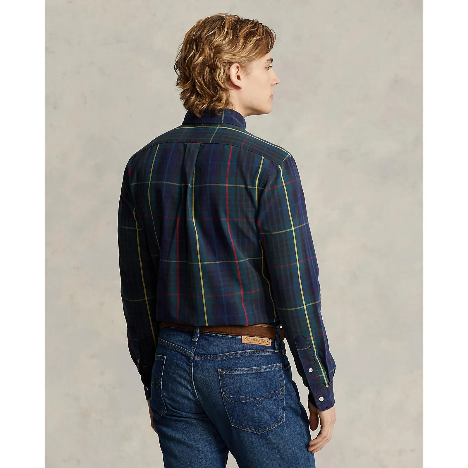 Polo Ralph Lauren - Oxford Shirt - Plaid - Green/Navy
