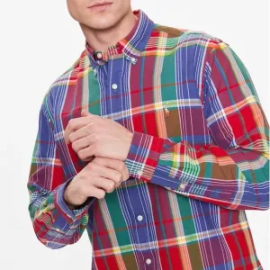 Polo Ralph Lauren - Oxford Shirt - Plaid - Red/Blue Multi