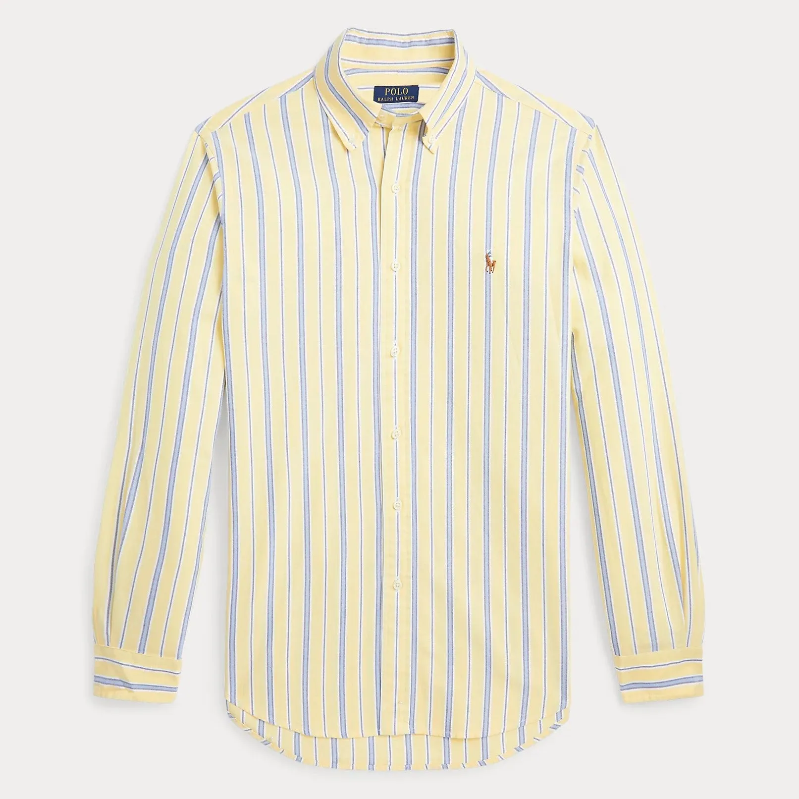 Polo Ralph Lauren - Oxford Shirt -  Stripe - Yellow, Blue, White