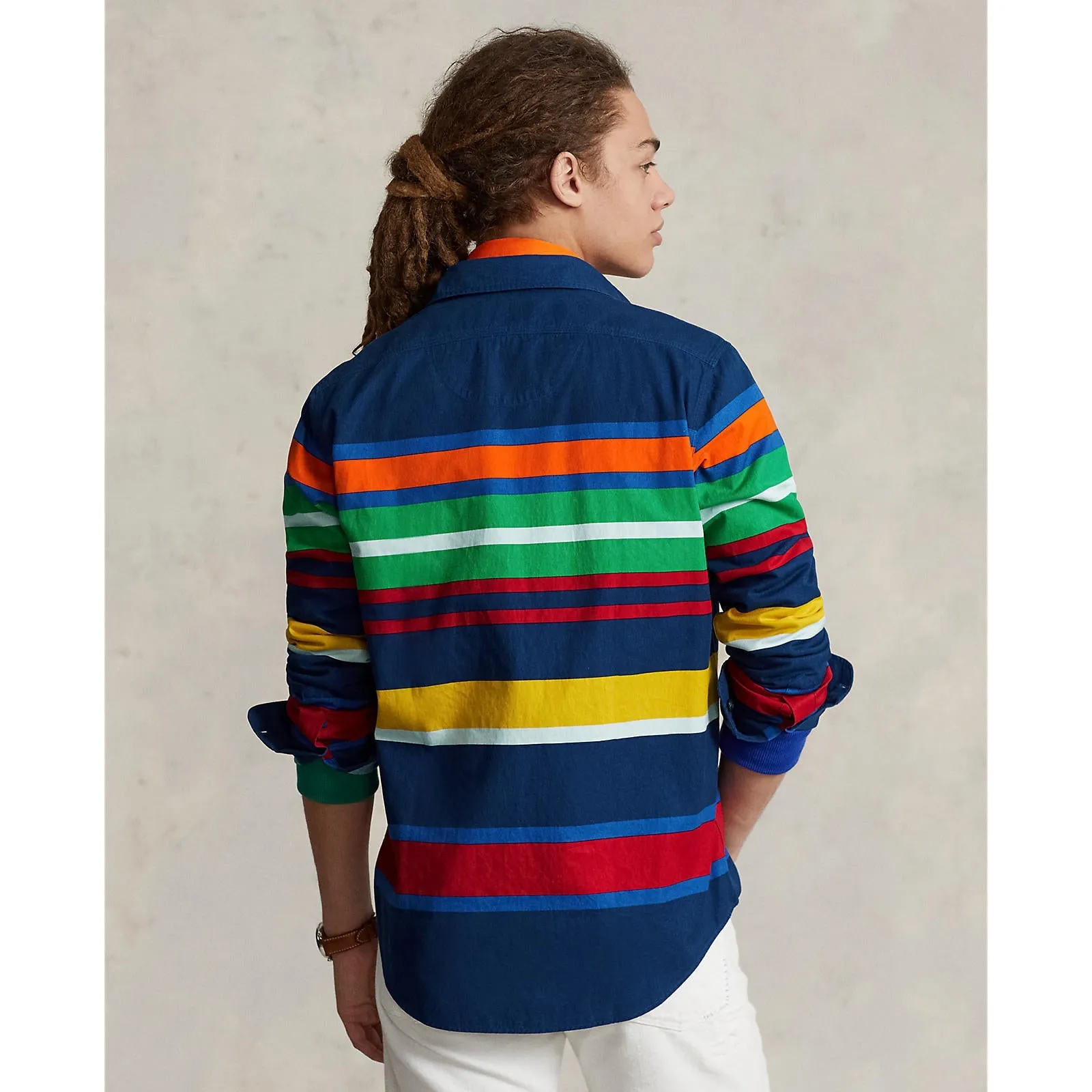 Polo Ralph Lauren - Oxford Work Shirt - Striped - Multi-Coloured