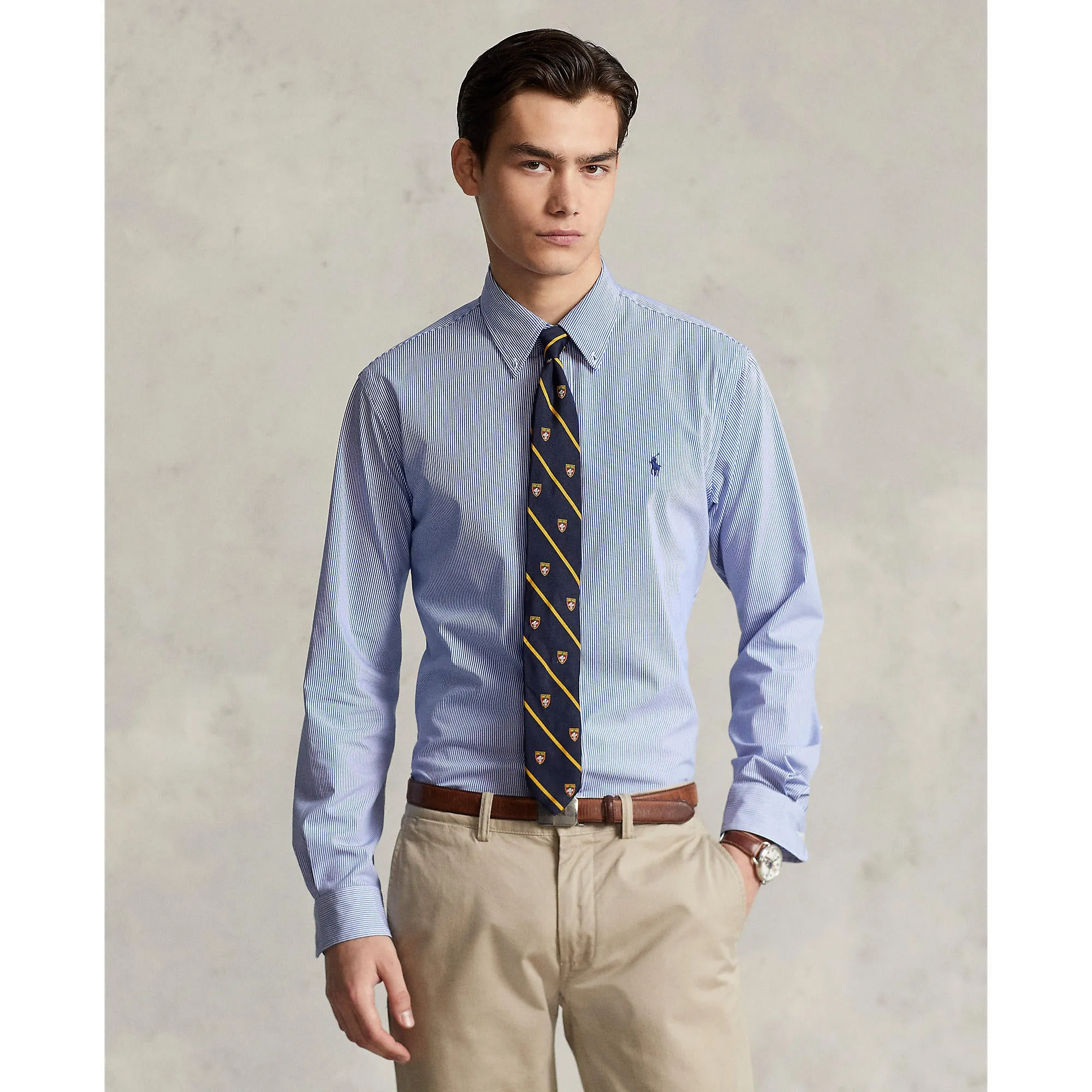 Polo Ralph Lauren - Poplin Shirt - Stripe - Blue & White