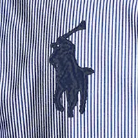 Polo Ralph Lauren - Poplin Shirt - Stripe - Blue & White