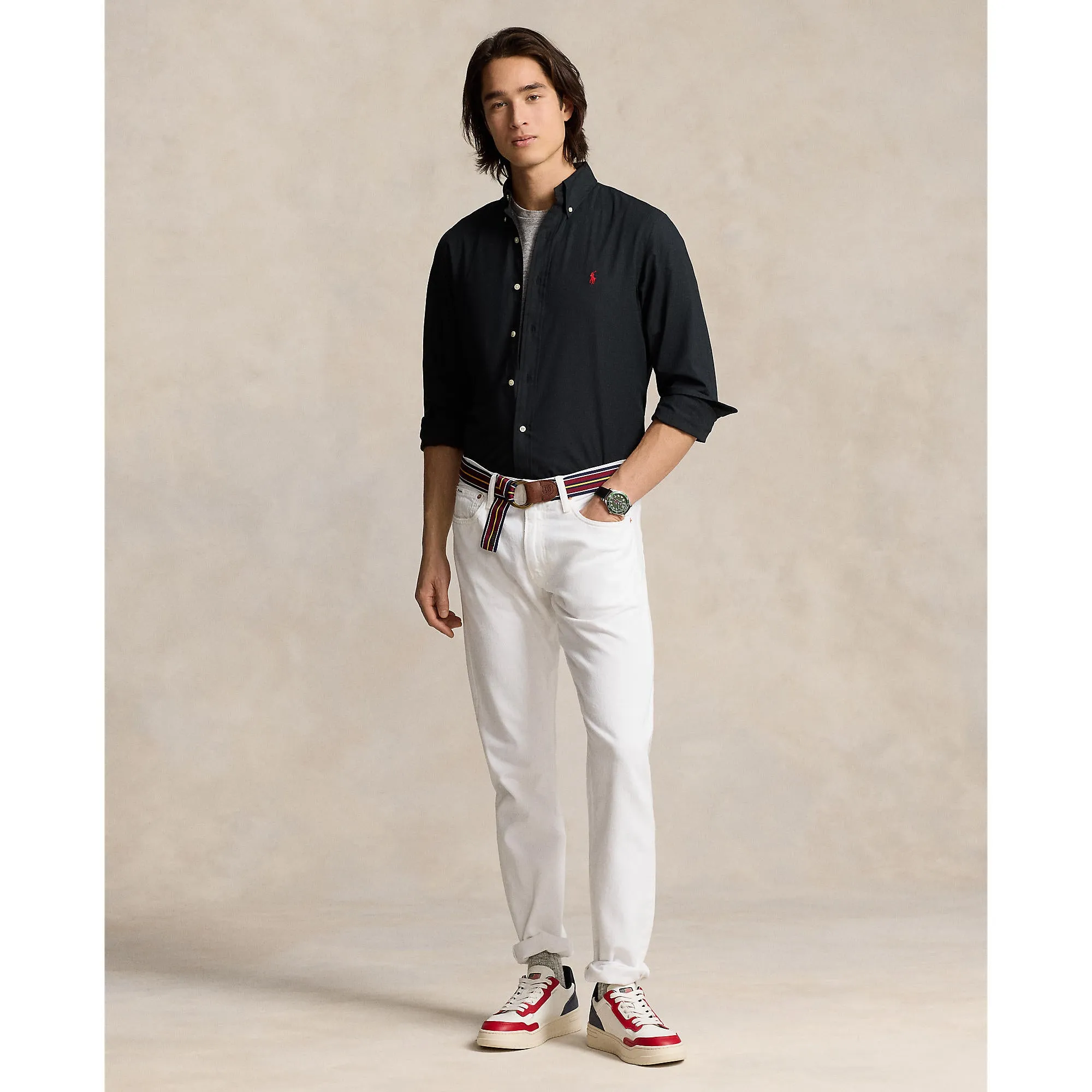 Polo Ralph Lauren - Poplin Stretch Shirt - Black