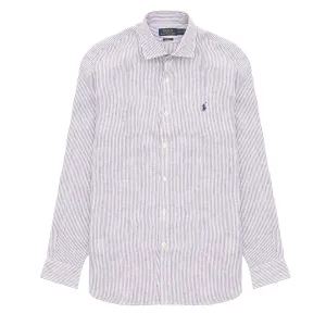 Polo Ralph Lauren Slim Fit Oxford Button Down Shirt Royal White