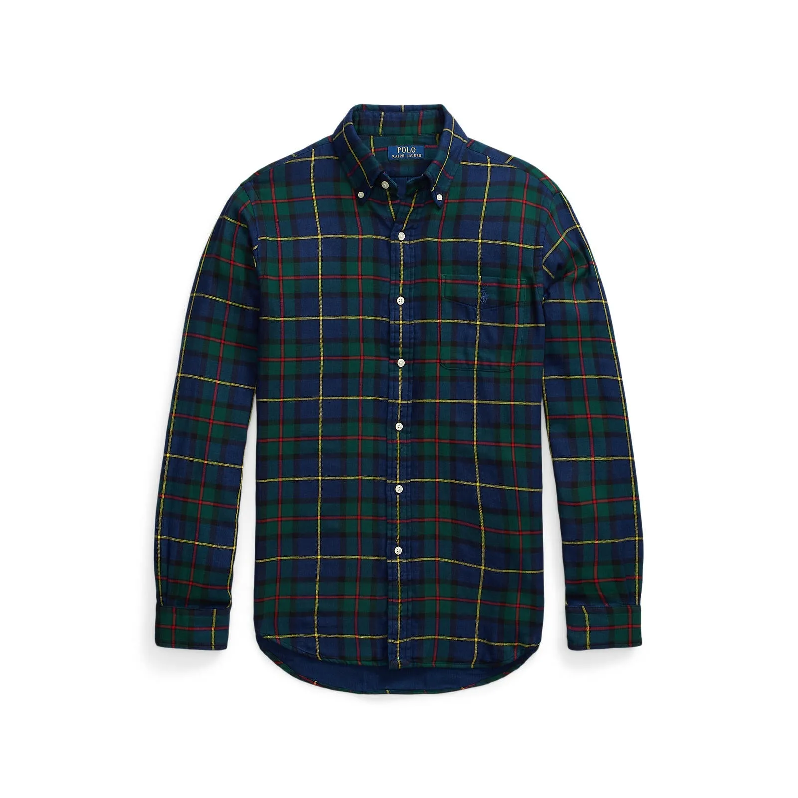 Polo Ralph Lauren - Soft Cotton Twill Shirt - Plaid Check - Green/Navy