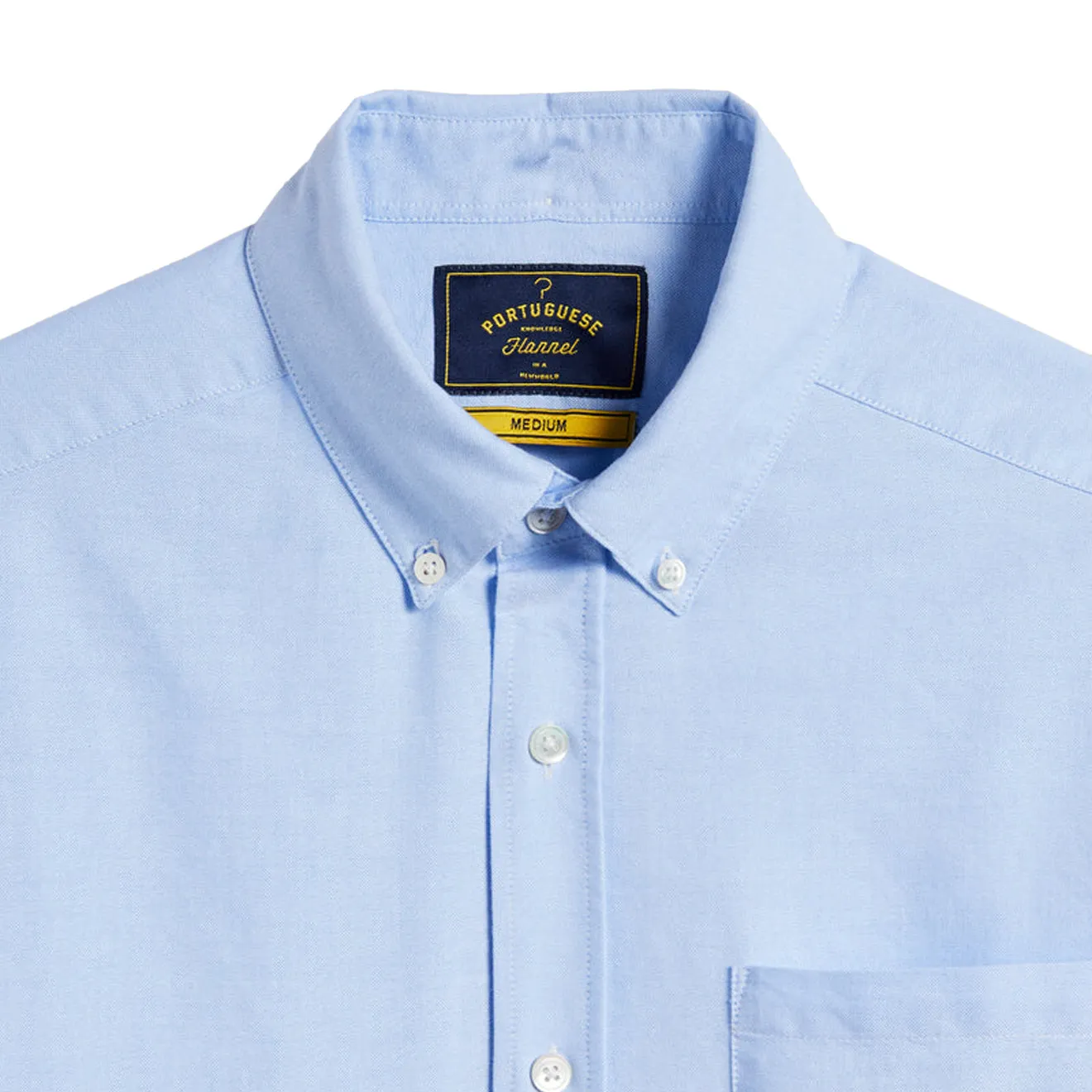 Portuguese Flannel Belavista Open L/S Shirt Blue