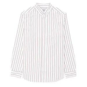 Portuguese Flannel L/S Seersucker Atlantico Shirt Multi Stripe