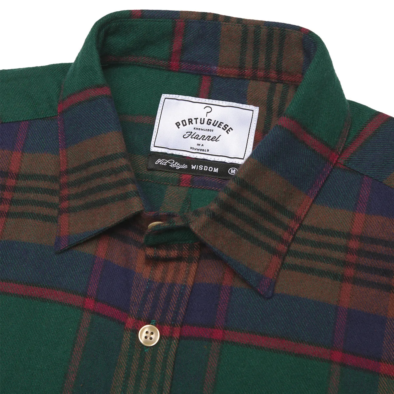 Portuguese Flannel Otton Shirt Green / Red / Blue / Orange