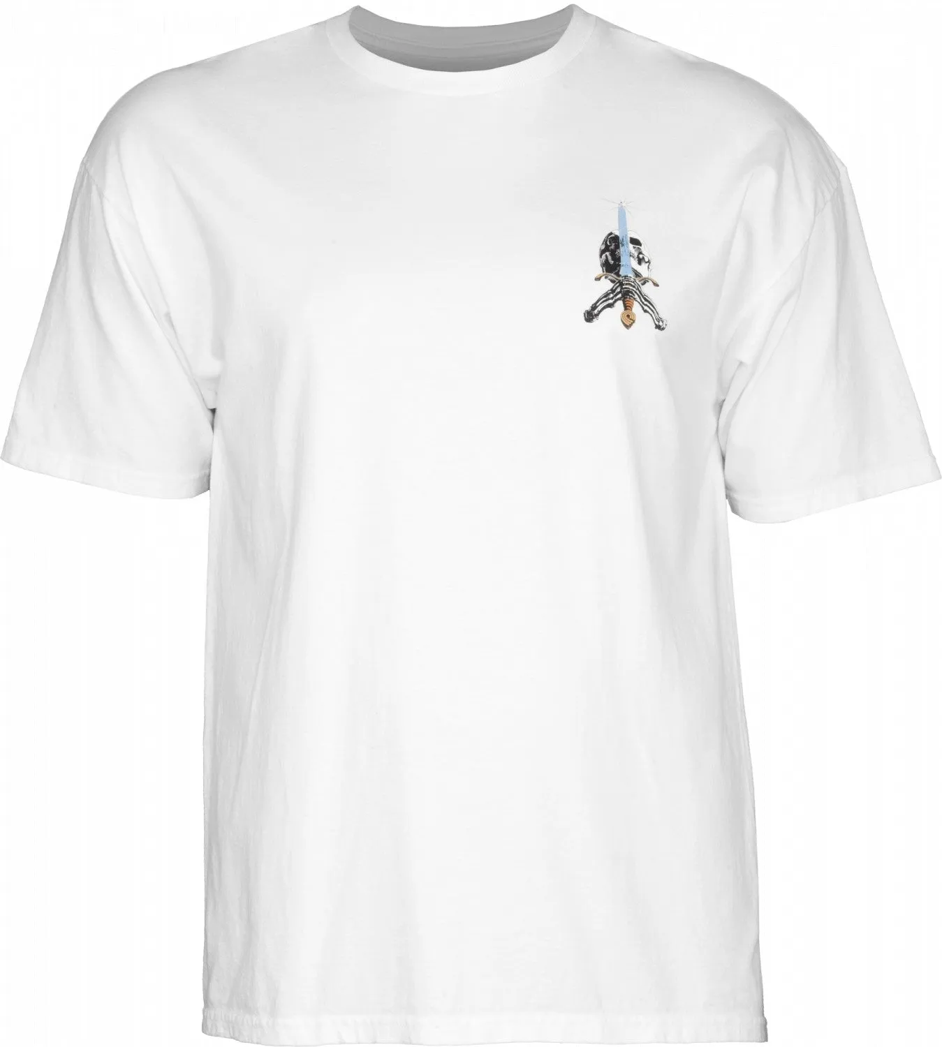 Powell Peralta - Skull & Sword Tee White