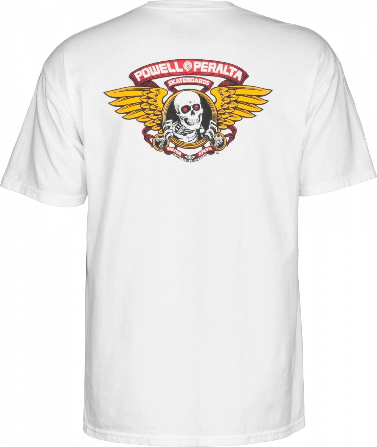 Powell Peralta - Winged Ripper Tee White