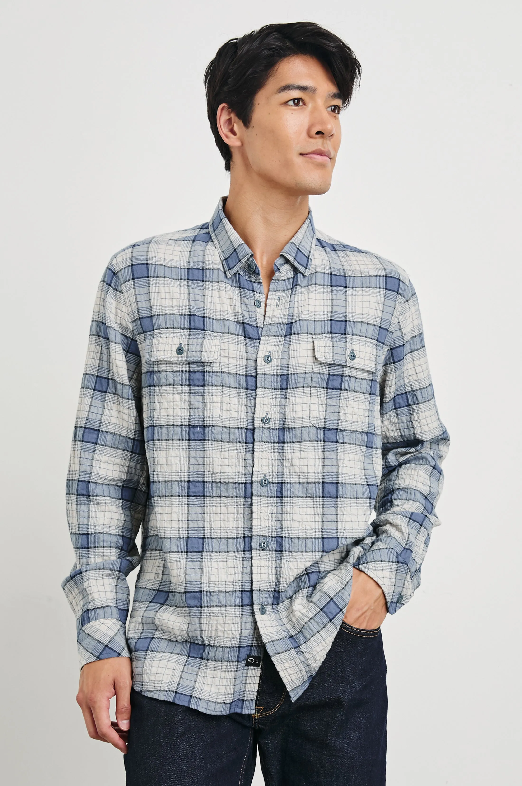 POWELL SHIRT - PAPER IRIS Rails