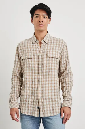 POWELL SHIRT - TUMBLEWEED DUNE Rails